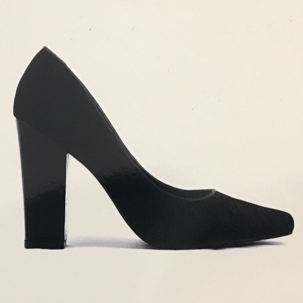 Shoes of Prey Black Suede Pumps